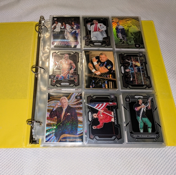WWE Other - WWE Wrestling Legends Trading Cards Binder Collection 🏆 100 WWE Cards Lot